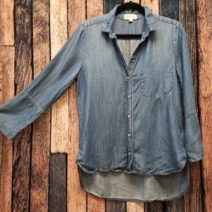 Cloth & Stone Chambray Top